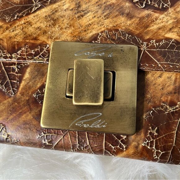 Cango and Ronaldo embossed leaf bag - Picture 5 of 12